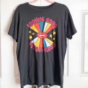 Graphic Tee Looking Good